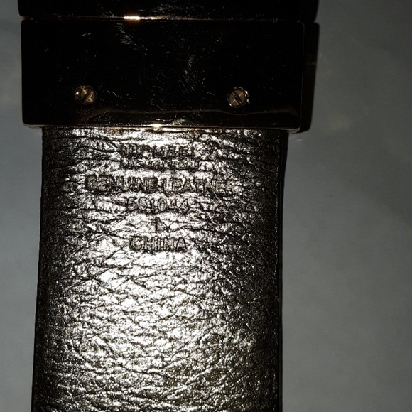 Michael Kors black leather belt NWOT, size L - Picture 5 of 7